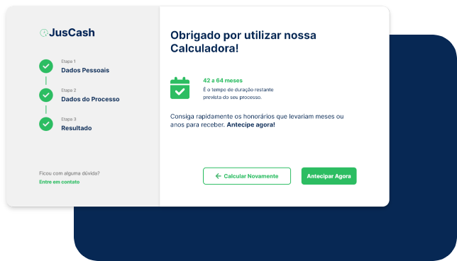 Screenshot da calculadora de prazos - versão desktop
