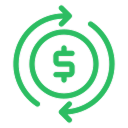 Ícone de flexibilidade financeira